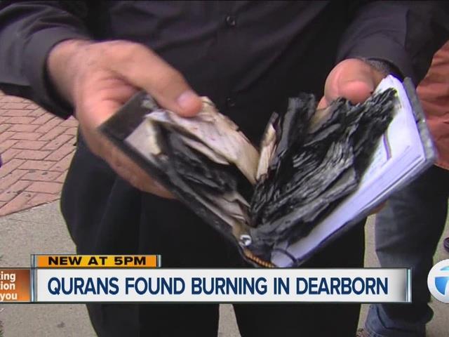 Dearborn Imam Calls for Peace after Qurans Found Burning Near Mosque
